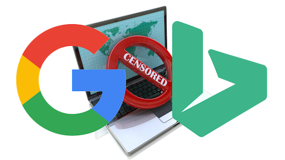 Do Google & Bing censor online pharmacy search results? Pharmaceutical companies have called for censorship.